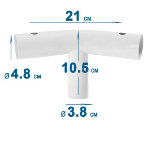 T-подібний з'єднувач (шарнір) Intex 10424 - Інтернет-магазин спільних покупок ToGether