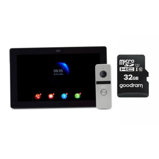 Комплект відеодомофону ATIS AD-1070FHD/T Black з підтримкою Tuya Smart + AT-400FHD Silver - Інтернет-магазин спільних покупок ToGether