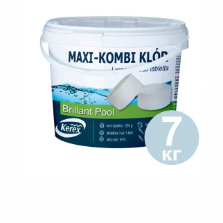 Таблетки для басейну MAX «Комбі хлор 3 в 1» Kerex 80035, 7 кг (Угорщина) - Інтернет-магазин спільних покупок ToGether