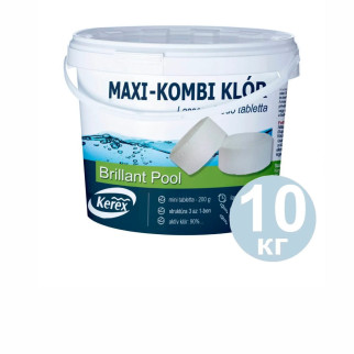 Таблетки для басейну MAX «Комбі хлор 3 в 1» Kerex 80036, 10 кг (Угорщина) - Інтернет-магазин спільних покупок ToGether