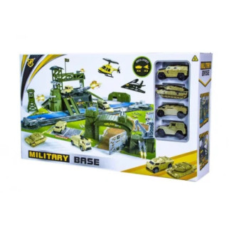 Дитячий ігровий набір Військова База Military P881-A з машинками і танками - Інтернет-магазин спільних покупок ToGether