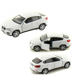 Колекційна іграшкова машинка BMW X6 KT5336W інерційна  (Білий) - Інтернет-магазин спільних покупок ToGether