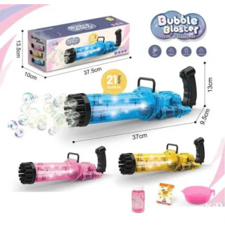 Установка з мильними бульбашками 3939-134 (40) 3 кольори, підсвічування, концентрат для мильних бульбашок, в коробці - Інтернет-магазин спільних покупок ToGether
