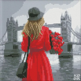 Алмазна мозаїка без підрамника "Туманний Лондон" AMC7749 30х30 см - Інтернет-магазин спільних покупок ToGether