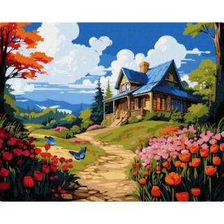 Картина за номерами "Весняна казка" KHO6336 40х50 см - Інтернет-магазин спільних покупок ToGether