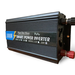 Перетворювач напруги автомобільний чистий синус Smart Power Inverter 12-220 V 1000W + USB (можна підключати котел) - Інтернет-магазин спільних покупок ToGether