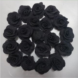 Троянди з фоамирана 3,5 см чорні - Інтернет-магазин спільних покупок ToGether