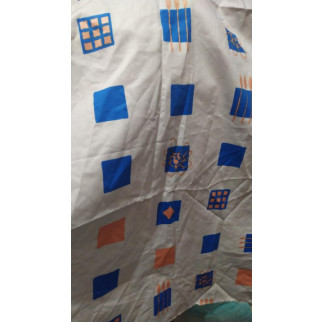 Порт'єрна тканина в квадрати з візерунком 80 * 159 см - Інтернет-магазин спільних покупок ToGether