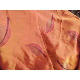 Тюль помаранчева з малюнком, органза двошарова 237*120 см - Інтернет-магазин спільних покупок ToGether