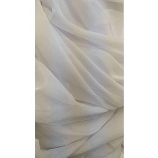 Тюль шифон колір біла лілія 5,15*3 м відріз - Інтернет-магазин спільних покупок ToGether