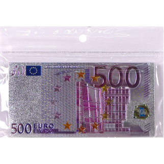 Подарунковий Магніт  банкнота 500 євро Срібло - Інтернет-магазин спільних покупок ToGether
