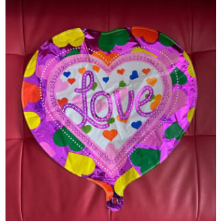 Кулька з фольги серце I love you - Інтернет-магазин спільних покупок ToGether