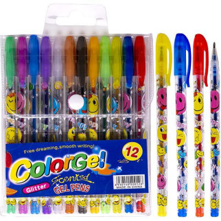 Набір ручок ароматизованих гелевих 12 кольорів - Інтернет-магазин спільних покупок ToGether
