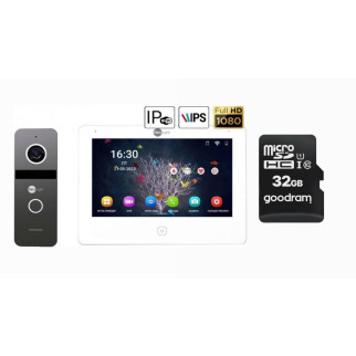 Комплект відеодомофону NeoLight NeoKIT IP Pro WF 7 - Інтернет-магазин спільних покупок ToGether