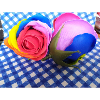 Мильна чайна троянда з корінцем Яскрава велика - Інтернет-магазин спільних покупок ToGether