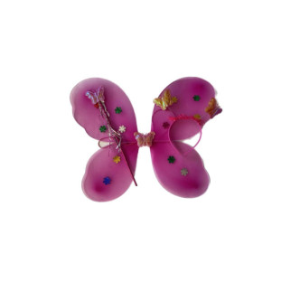 Костюм «Метелик» 3 предмети з квіточками темно-рожевий - Інтернет-магазин спільних покупок ToGether