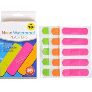 Пластир Neon Waterproof 7,2×1,9 мм упаковка 40 шт - Інтернет-магазин спільних покупок ToGether