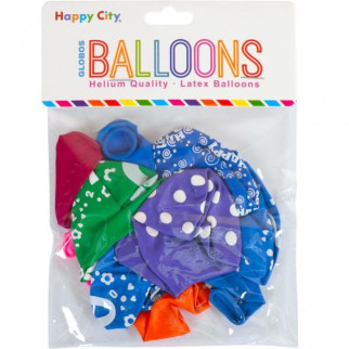 Набір кульок «Кольорові з малюнком 8 шт» - Інтернет-магазин спільних покупок ToGether