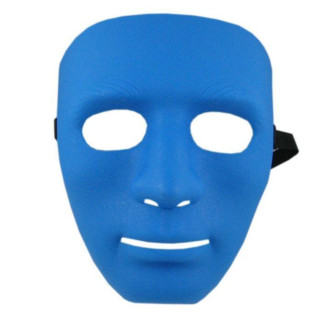 Маска обличчя Людини (Синя), маска міма, безликий - Інтернет-магазин спільних покупок ToGether