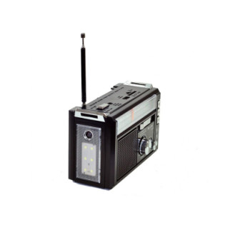 Портативний радіоприймач Golon RX-382 FM/AM/SW з ліхтариком LED Чорний - Інтернет-магазин спільних покупок ToGether