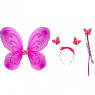 Костюм «Метелик» 3 предмети однотонний темно-рожевий - Інтернет-магазин спільних покупок ToGether