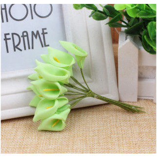 Квітка кала зелена на ніжці, фоміран - Інтернет-магазин спільних покупок ToGether