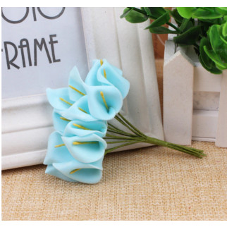Квітка калла блакитна на ніжці, фоаміран - Інтернет-магазин спільних покупок ToGether