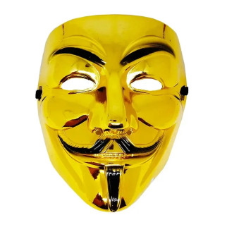 Маска Гая Фокса (Анонімус) золото - Інтернет-магазин спільних покупок ToGether