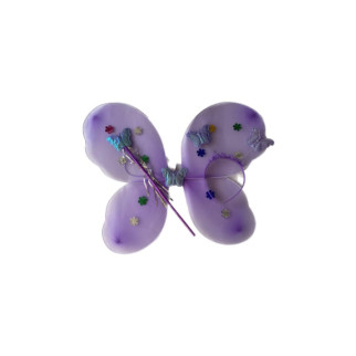 Костюм «Метелик» 3 предмети з квіточками Фіолетовий - Інтернет-магазин спільних покупок ToGether