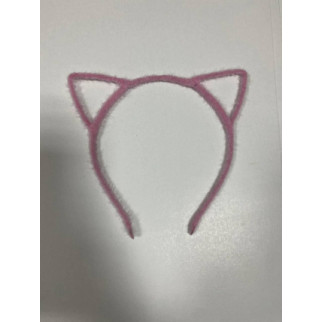 Обруч "Кішечка",  Вуха Світло Рожевий - Інтернет-магазин спільних покупок ToGether