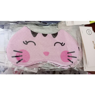 Маска для сну тваринка рожева, пов'язка для сну - Інтернет-магазин спільних покупок ToGether
