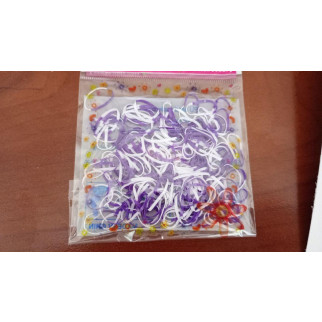 Пакет гумок для плетення браслетів фіолет - Інтернет-магазин спільних покупок ToGether