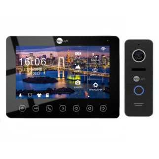 Комплект відеодомофона NeoLight NeoKIT HD+ WF B/Black - Інтернет-магазин спільних покупок ToGether