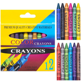 Воскові олівці 12 кольорів CRAYONS - Інтернет-магазин спільних покупок ToGether