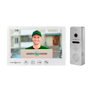 Комплект відеодомофону GreenVision GV-001-GV-057+GV-004 - Інтернет-магазин спільних покупок ToGether