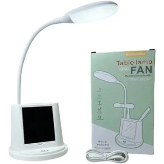 Настільна світлодіодна лампа із дзеркалом YW9070 підставка для телефону та виходом USB - Інтернет-магазин спільних покупок ToGether