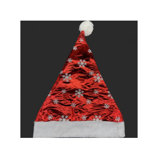 Ковпак шапка Діда Мороза, Санта Клауса червоний люрекс - Інтернет-магазин спільних покупок ToGether