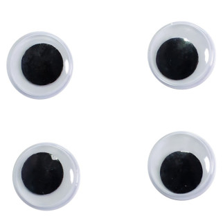 Пластикові очі для виготовлення іграшок 12 мм поштучно - Інтернет-магазин спільних покупок ToGether