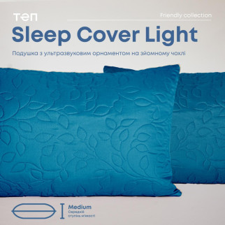 Подушка "SLEEPCOVER LIGHT" 50*70 см (650г) (microfiber) Синій - Інтернет-магазин спільних покупок ToGether