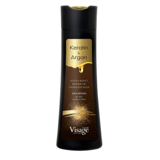 Шампунь для волосся з кератином та аргановою олією Visage, 250 мл - Інтернет-магазин спільних покупок ToGether