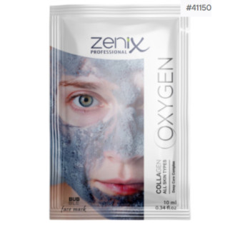 Киснева бульбашкова маска для обличчя з колагеном Zenix, 10 мл - Інтернет-магазин спільних покупок ToGether