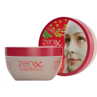 Глиняна маска для обличчя з ароматом полуниці Zenix, 350 г - Інтернет-магазин спільних покупок ToGether