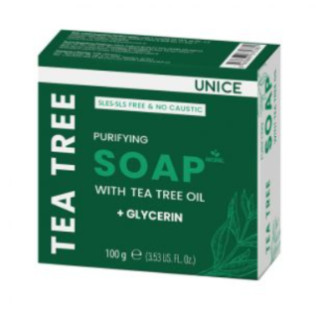 Натуральне мило Unice з олією чайного дерева, 100 г - Інтернет-магазин спільних покупок ToGether