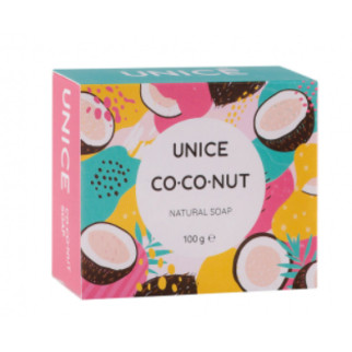 Натуральне мило Unice з кокосовою олією, 100 г - Інтернет-магазин спільних покупок ToGether