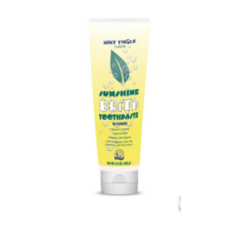 Sunshine Brite Toothpaste Зубна паста «Саншайн Брайт» з лікарськими рослинами/смак м'яти, без фтору - Інтернет-магазин спільних покупок ToGether