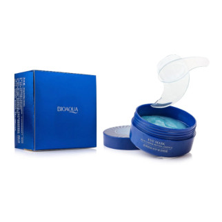 Гідрогелеві патчі для очей з пептидами Bioaqua Blue Copper Peptide Essence - Інтернет-магазин спільних покупок ToGether