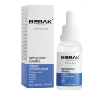 Інтенсивно зволожуюча сироватка для обличчя з гіалуроновою кислотою Bebak Pharma, 30 мл - Інтернет-магазин спільних покупок ToGether
