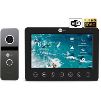 Комплект відеодомофона NeoLight NeoKIT HD Pro WF B/graphite - Інтернет-магазин спільних покупок ToGether