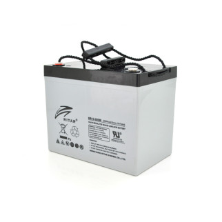 Акумуляторна батарея AGM RITAR HR12280W, Gray Case, 12 V 75.0 Ah (260 х 169 х 211 (219) 24.80kg Q1 - Інтернет-магазин спільних покупок ToGether