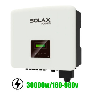 SOLAX Трифазний мережевий інвертор PROSOLAX Х3-PRO-30.0K-R-D потужністю - 30000 Вт - Інтернет-магазин спільних покупок ToGether
